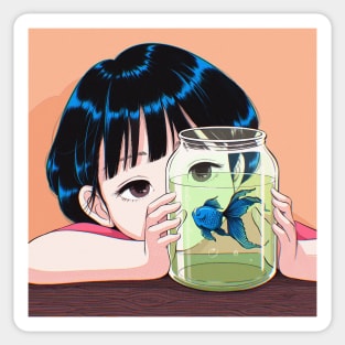 Pet fish Sticker